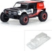 1/10 Ford Bronco R Clear Body: Short Course