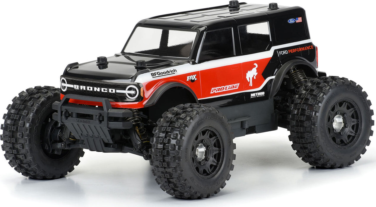 1/10 2021 Ford Bronco Clear Body: Granite, Vorteks