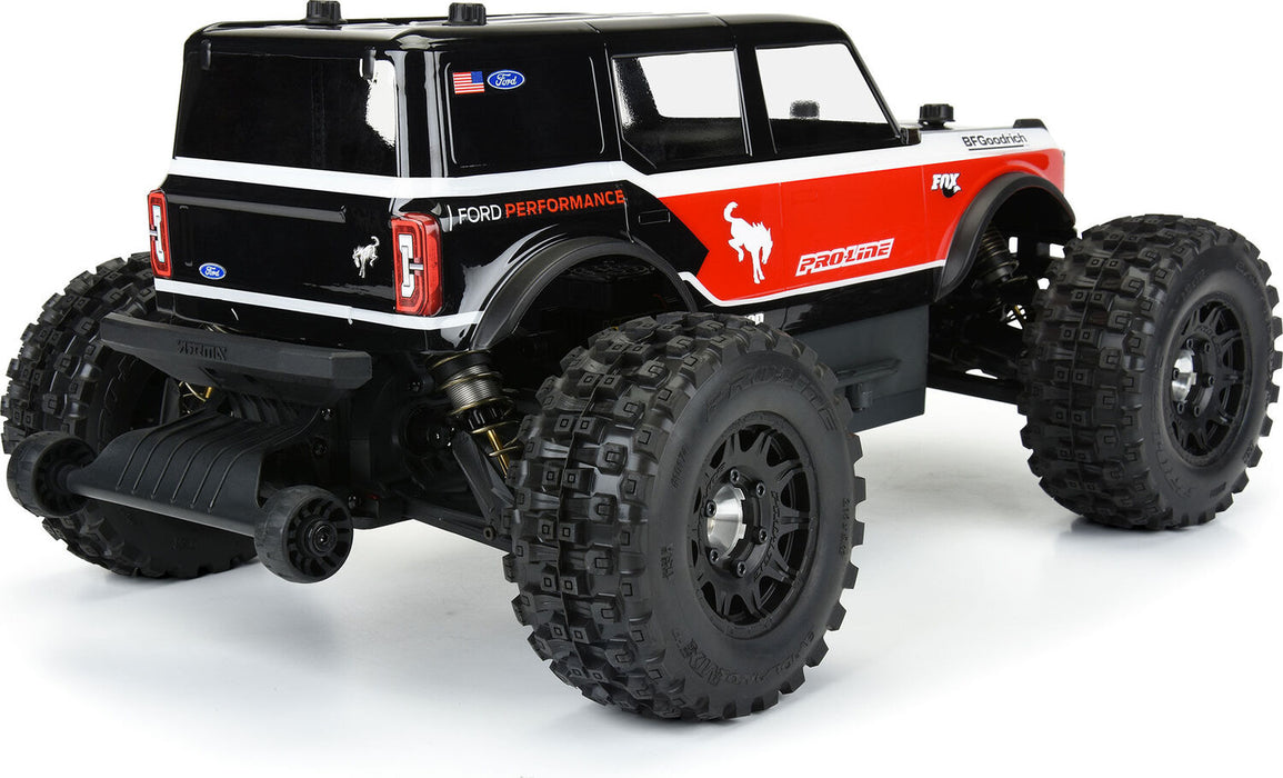 1/10 2021 Ford Bronco Clear Body: Granite, Vorteks