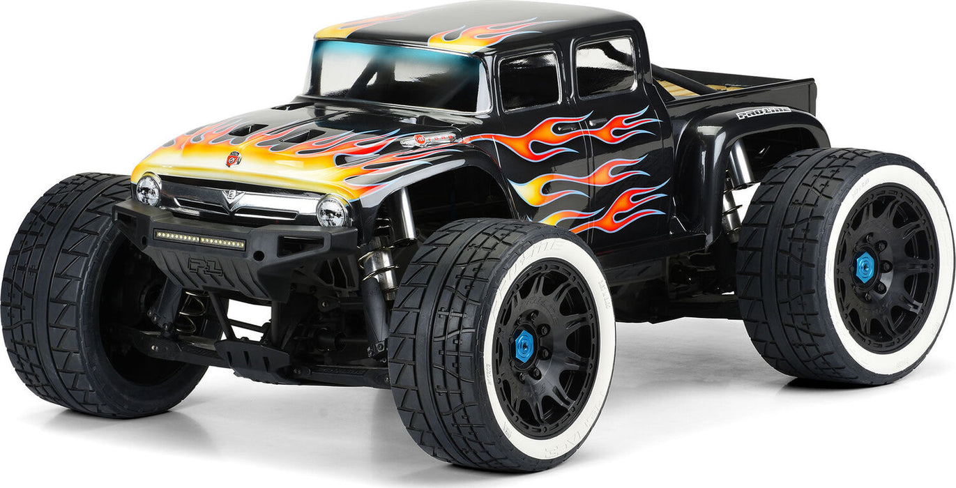 1/6 Pre-Cut 1956 Ford F-100 Clear Body: X-MAXX