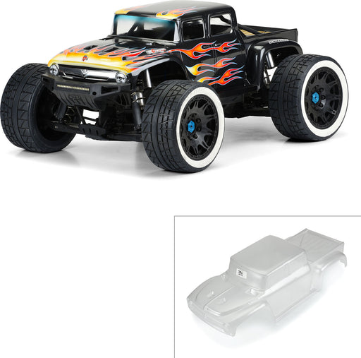 1/6 Pre-Cut 1956 Ford F-100 Clear Body: X-MAXX