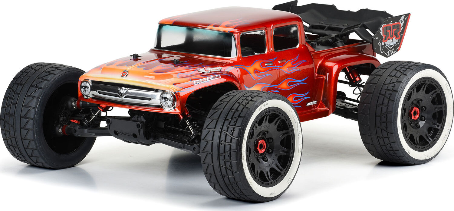 1/5 Pre-Cut 1956 Ford F-100 Clear Body: Kraton 8S