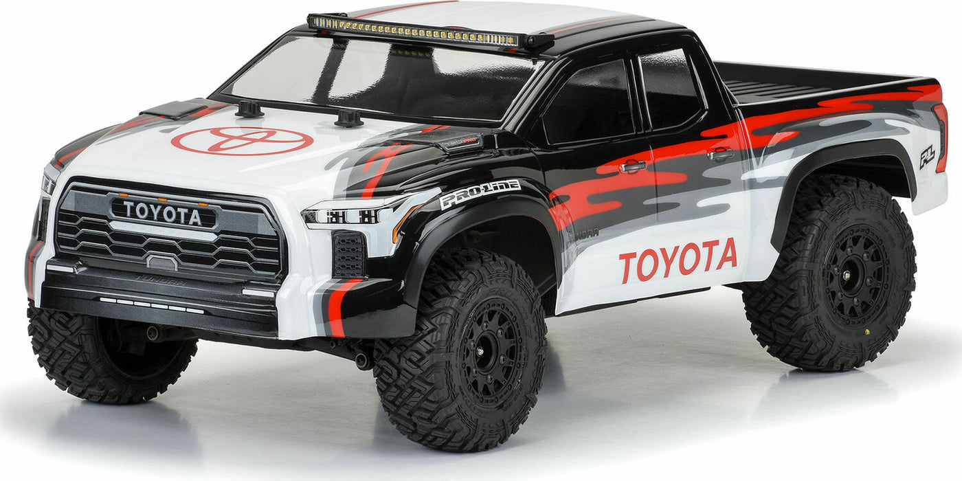 1/10 2023 Toyota Tundra TRD Pro Clear Body: Short Course