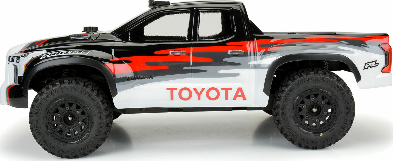 1/10 2023 Toyota Tundra TRD Pro Clear Body: Short Course