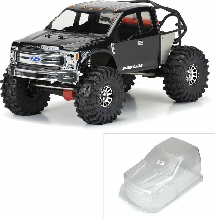 1/6 2017 Ford F-250 Super Duty Cab-Only Clear Body: SCX6