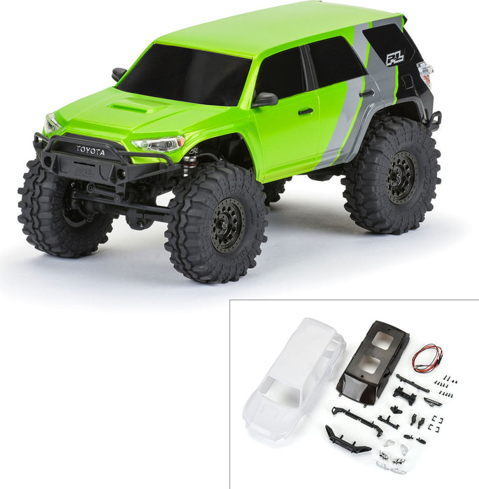 1/24 2024 Toyota 4Runner TRD Pro White Hard Body Unassembled: SCX24
