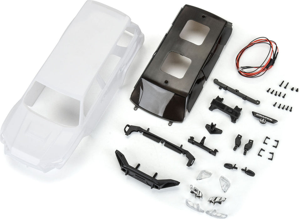 1/24 2024 Toyota 4Runner TRD Pro White Hard Body Unassembled: SCX24