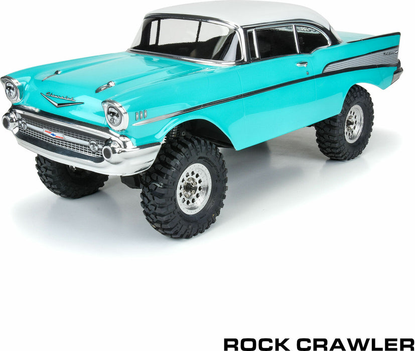 1/8 1957 Chevy Bel Air "Avenger" Clear Body: LMT, Crawler & 1/8 MT