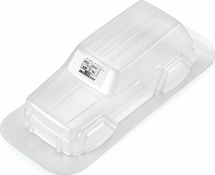 1/24 2001 Jeep Cherokee Clear Body: SCX24