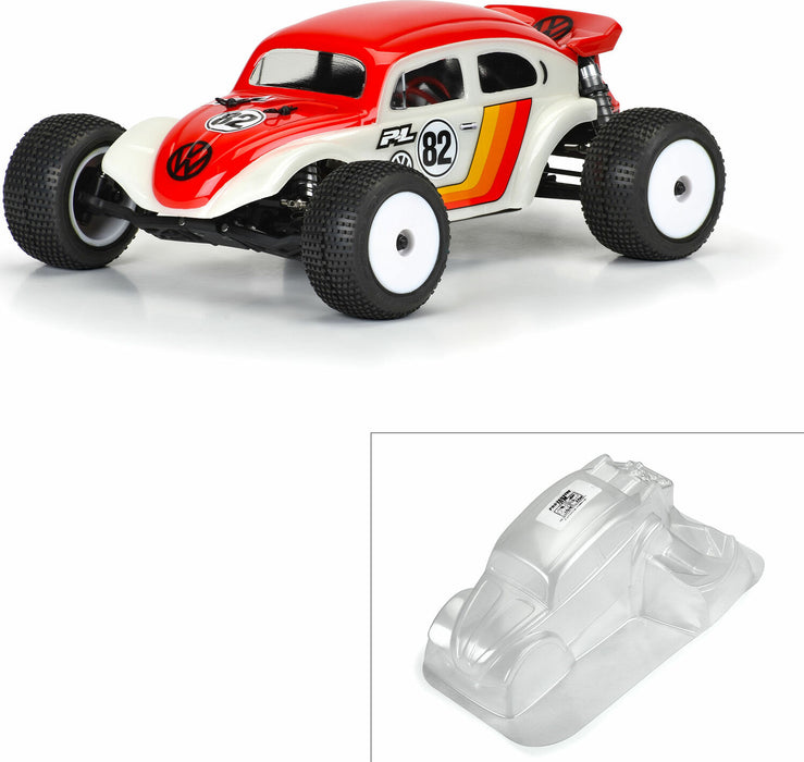 1/18 Volkswagen Baja Bug Clear Body: Mini-T 2.0