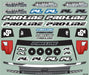 1/10 Pre-Cut Flo-Tek Sector Clear Body: Short Course