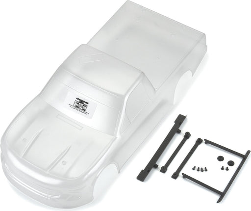 1/12 Pre-Cut 2024 Chevy Silverado Truck Clear Body: Losi NASCAR