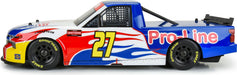1/12 Pre-Cut 2024 Chevy Silverado Truck Clear Body: Losi NASCAR