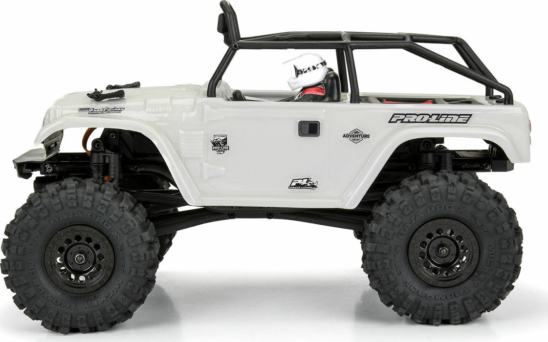 1/24 1979 Toyota Land Cruiser FJ40 Clear Body with Trail Cage: SCX24