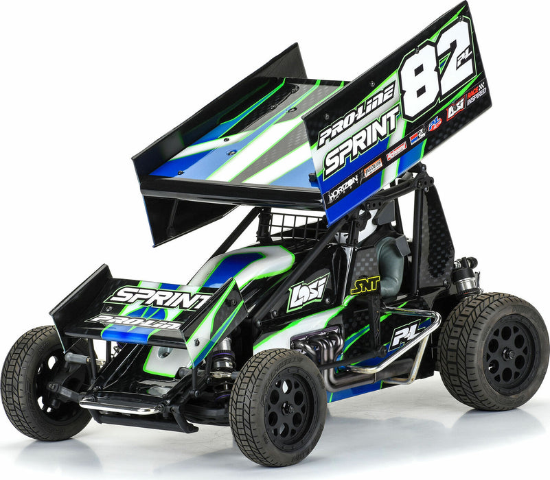 1/10 Sprint Car Light Weight Clear Body Panel Kit: Losi Sprint Car