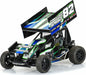 1/10 Sprint Car Light Weight Clear Body Panel Kit: Losi Sprint Car