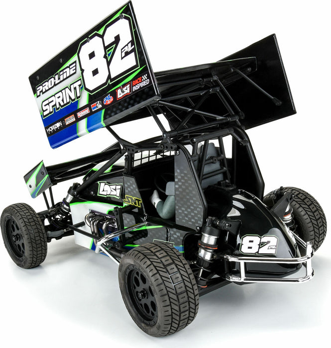 1/10 Sprint Car Light Weight Clear Body Panel Kit: Losi Sprint Car