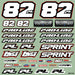 1/10 Sprint Car Light Weight Clear Body Panel Kit: Losi Sprint Car