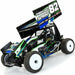 1/10 Sprint Car Light Weight Clear Body Panel Kit: Losi Sprint Car