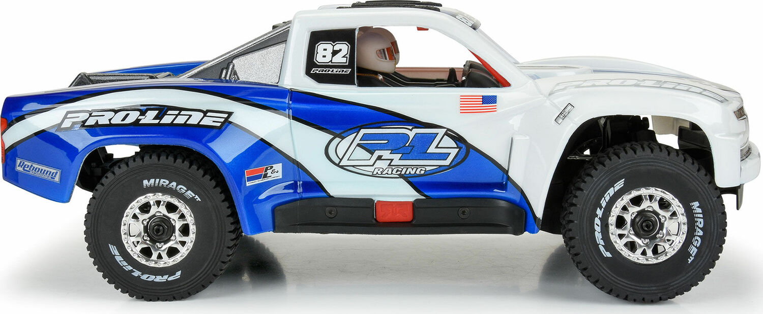 1/16 Pre-Cut 2019 Chevy Silverado Trophy Truck Clear Body: GROM