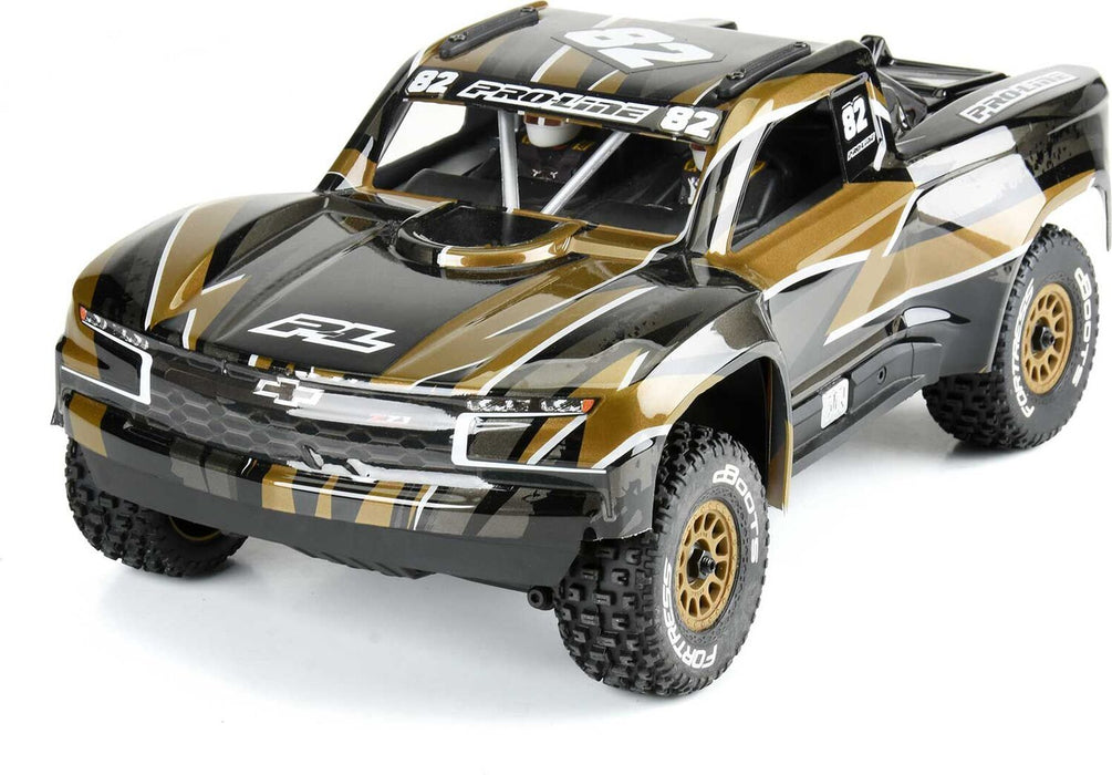1/16 Limited Edition 2019 Chevy Silverado Trophy Truck Body for ARRMA MOJAVE GROM, Tyson (Bronze/Black)
