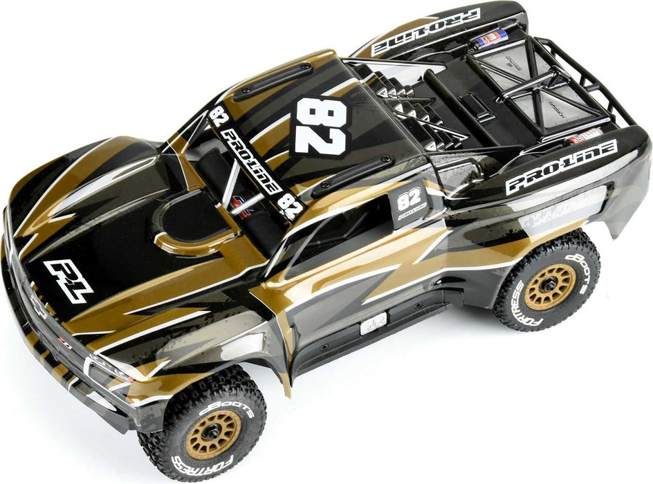 1/16 Limited Edition 2019 Chevy Silverado Trophy Truck Body for ARRMA MOJAVE GROM, Tyson (Bronze/Black)