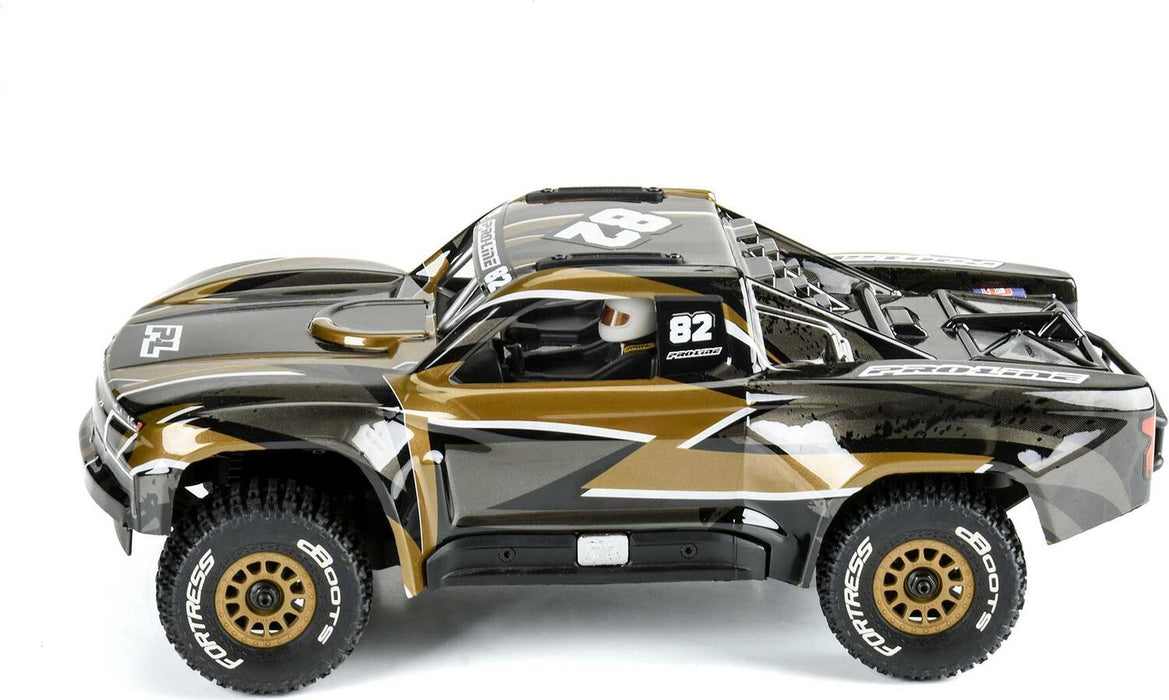 1/16 Limited Edition 2019 Chevy Silverado Trophy Truck Body for ARRMA MOJAVE GROM, Tyson (Bronze/Black)