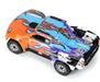 1/16 Limited Edition 2019 Chevy Silverado Trophy Truck Body for ARRMA MOJAVE GROM, Fire and Ice (Pink/Aqua)