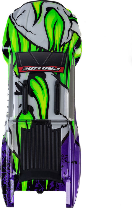 1/16 Limited Edition Pre-Cut/Pre-Painted Brute Body Ghostfire with Clipless System: ARRMA MINI KRATON