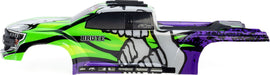 1/16 Limited Edition Pre-Cut/Pre-Painted Brute Body Ghostfire with Clipless System: ARRMA MINI KRATON