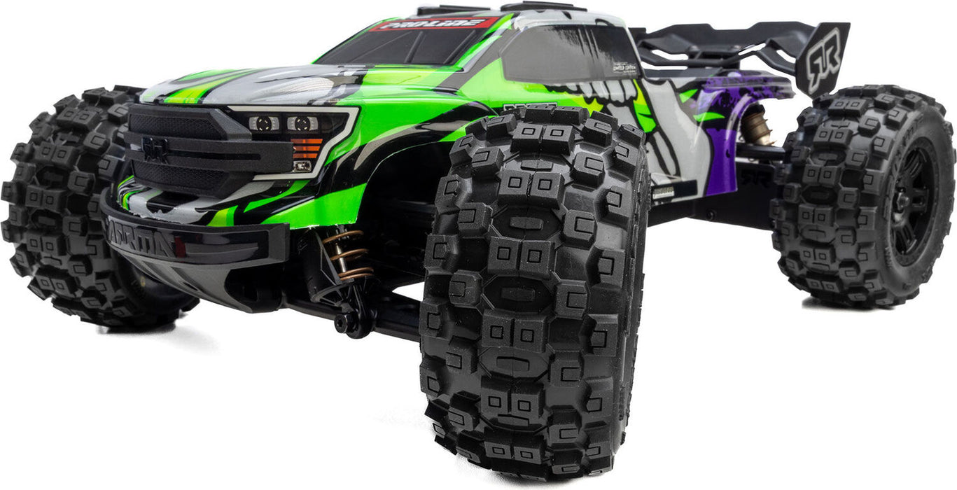 1/16 Limited Edition Pre-Cut/Pre-Painted Brute Body Ghostfire with Clipless System: ARRMA MINI KRATON
