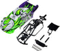 1/16 Limited Edition Pre-Cut/Pre-Painted Brute Body Ghostfire with Clipless System: ARRMA MINI KRATON