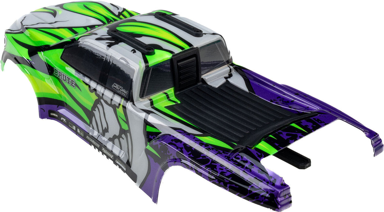 1/16 Limited Edition Pre-Cut/Pre-Painted Brute Body Ghostfire with Clipless System: ARRMA MINI KRATON