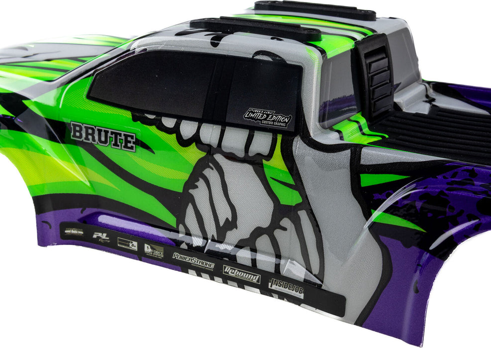 1/16 Limited Edition Pre-Cut/Pre-Painted Brute Body Ghostfire with Clipless System: ARRMA MINI KRATON