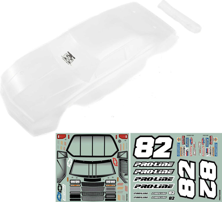 1/12 Pre-Cut 1986 Chevy Monte Carlo Clear Body: Losi NASCAR® Race Car