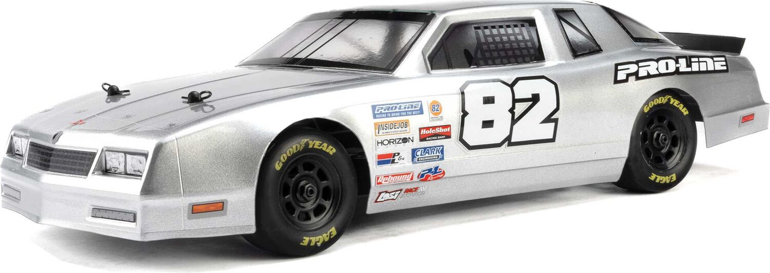 1/12 Pre-Cut 1986 Chevy Monte Carlo Clear Body: Losi NASCAR® Race Car