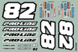 1/12 Pre-Cut 1986 Chevy Monte Carlo Clear Body: Losi NASCAR® Race Car