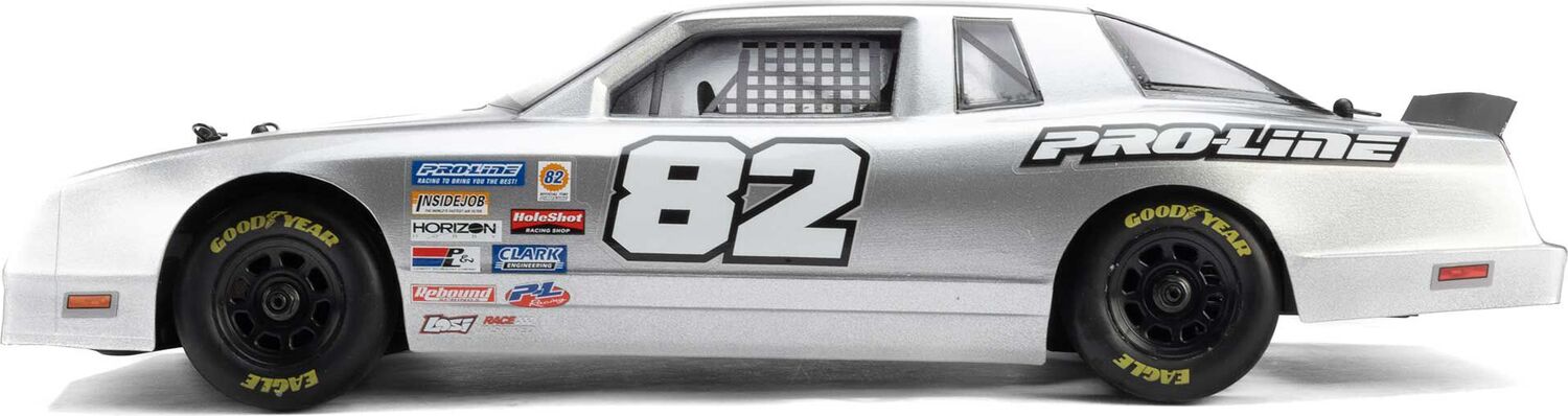 1/12 Pre-Cut 1986 Chevy Monte Carlo Clear Body: Losi NASCAR® Race Car