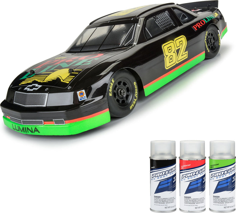 1/12 Pre-Cut 1990 Chevy Lumina Clear Body: Losi NASCAR