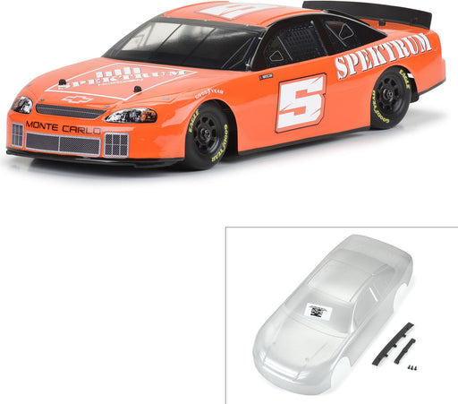1/12 Pre-Cut 1996 Chevy Monte Carlo Clear Body: Losi NASCAR