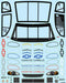 1/12 Pre-Cut 1996 Chevy Monte Carlo Clear Body: Losi NASCAR