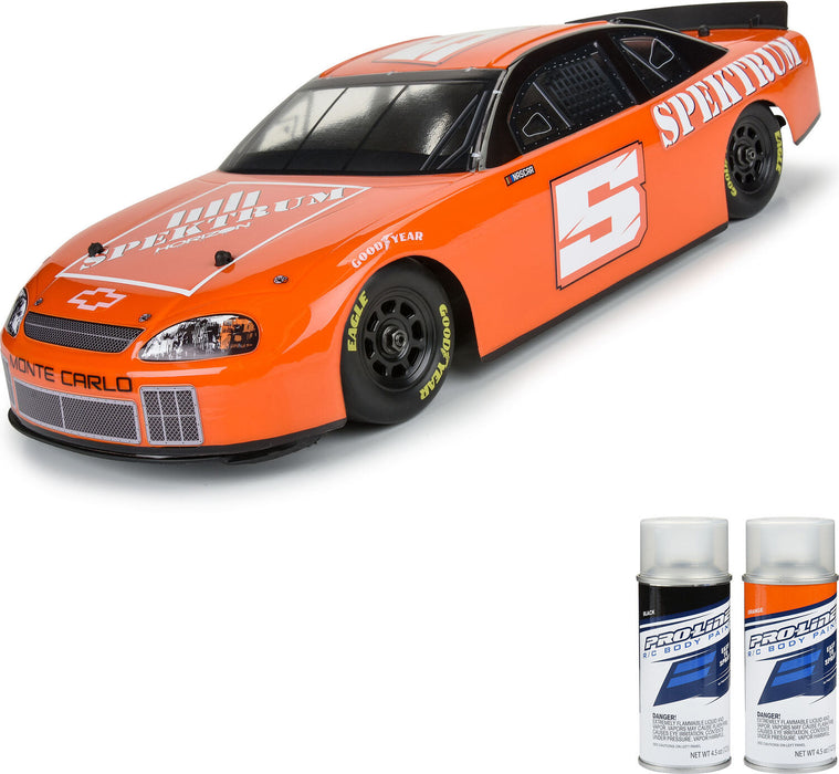 1/12 Pre-Cut 1996 Chevy Monte Carlo Clear Body: Losi NASCAR