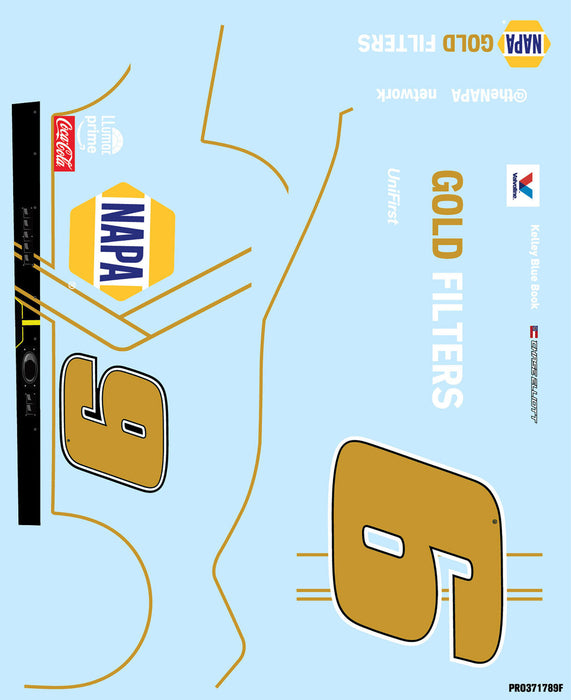 Limited Edition 1/12 Chase Elliott #9 NAPA DIY Clear 2025 Body: NASCAR GROM