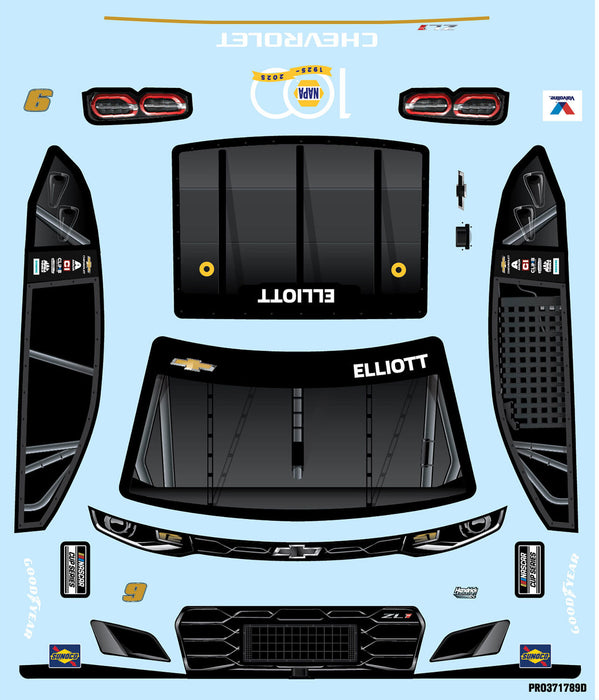 Limited Edition 1/12 Chase Elliott #9 NAPA DIY Clear 2025 Body: NASCAR GROM