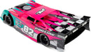 1/12 Pre-Cut Dirt Late Model Tombstone Hi-Performance Clear Body: Losi GROM ALM and NASCAR