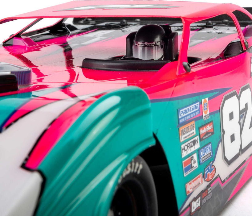1/12 Pre-Cut Dirt Late Model Tombstone Hi-Performance Clear Body: Losi GROM ALM and NASCAR
