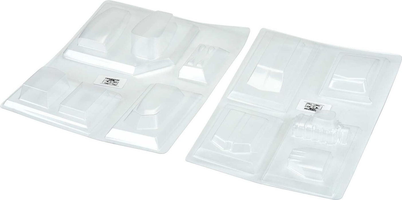 1/10 Drag Racing Clear Hood Scoops and Blowers Variety Pack