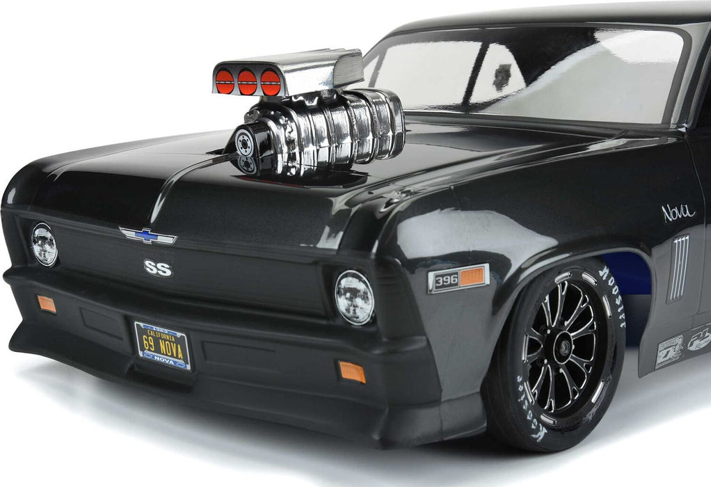 1/10 Drag Racing Clear Hood Scoops and Blowers Variety Pack