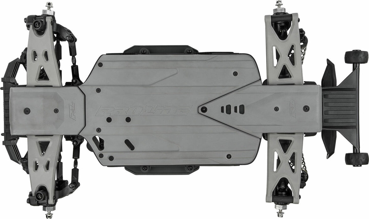 Bash Armor Front/Rear Skid Plates (Stone Gray) for ARRMA 3S Vehicles