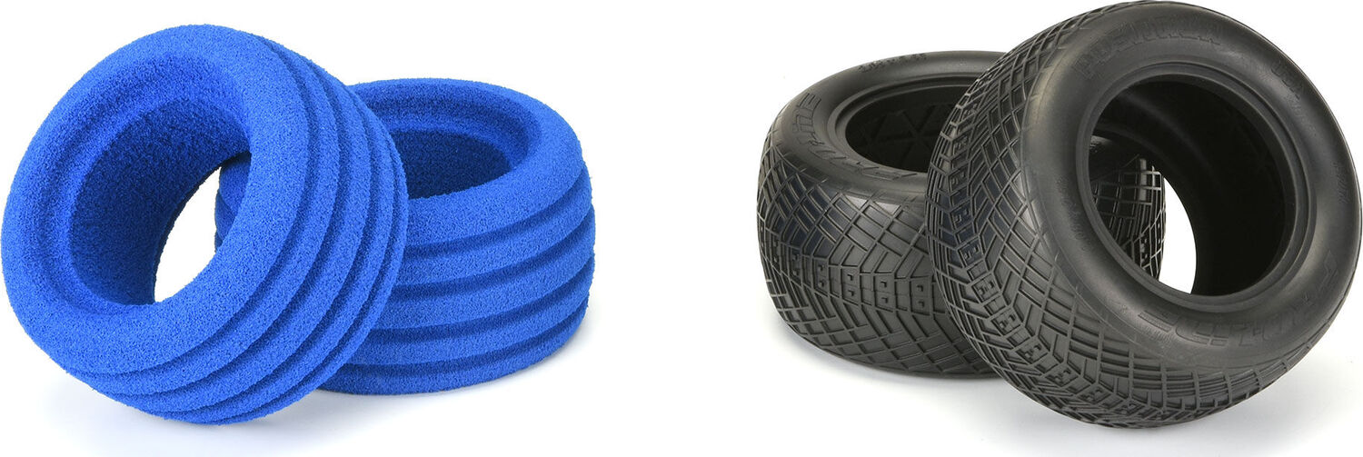 1/10 Positron T MC Front/Rear 2.2" Off-Road Stadium Truck Tires (2)